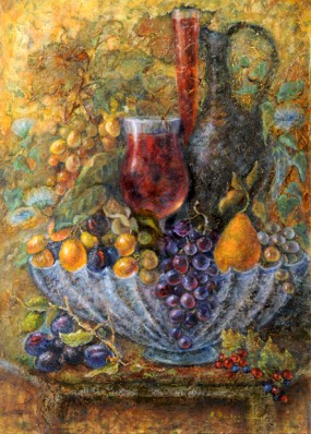 Натюрморт с фруктами, 2008