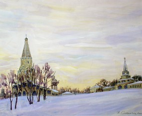 Зима в Коломенском